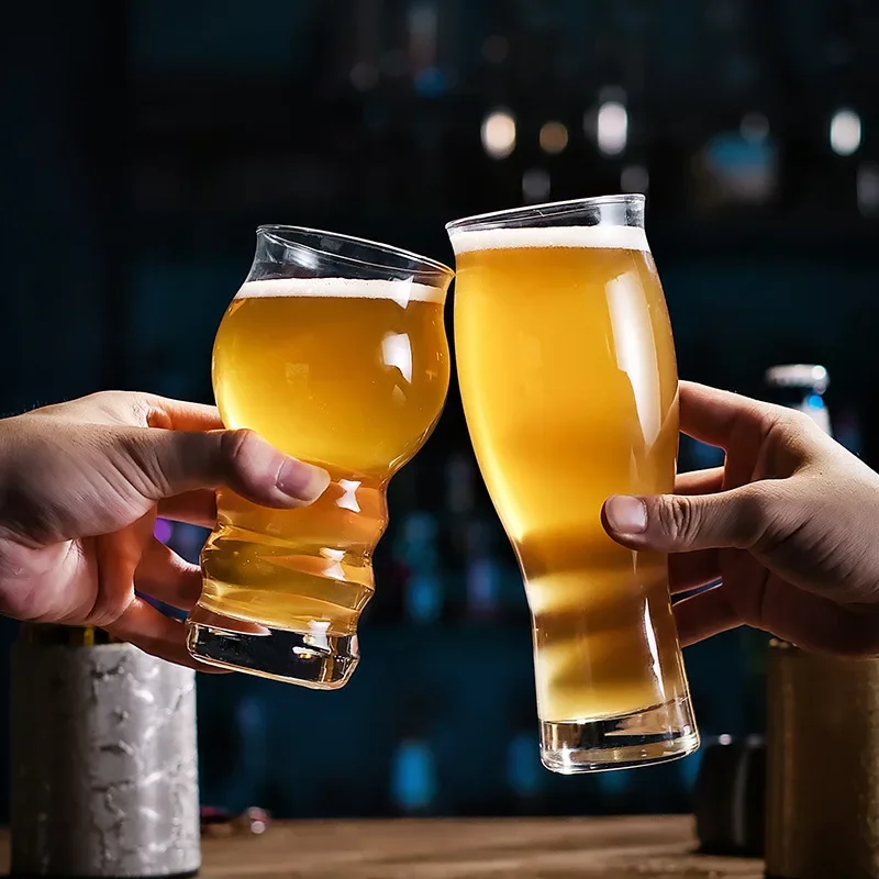 Wine Beer Tequila - Kreativer Heimbecher, Bierkrug, Bar-Pint, Tulpen-IPA-Weizen-Weinglas, Großvolumiger