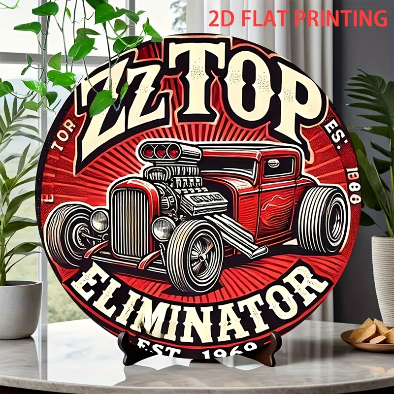 Wine Tag Label - 2D Flat, 1 Stück ZZ Top
