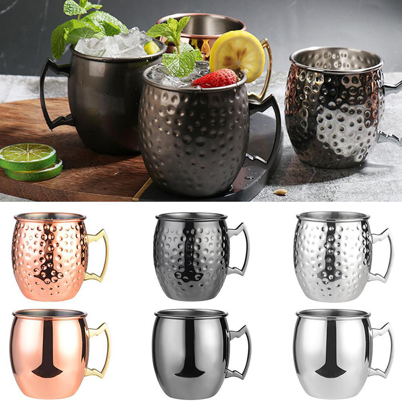 Wine Beer Coffee - 1Pcs 530ml Edelstahl Moskau Mule Becher