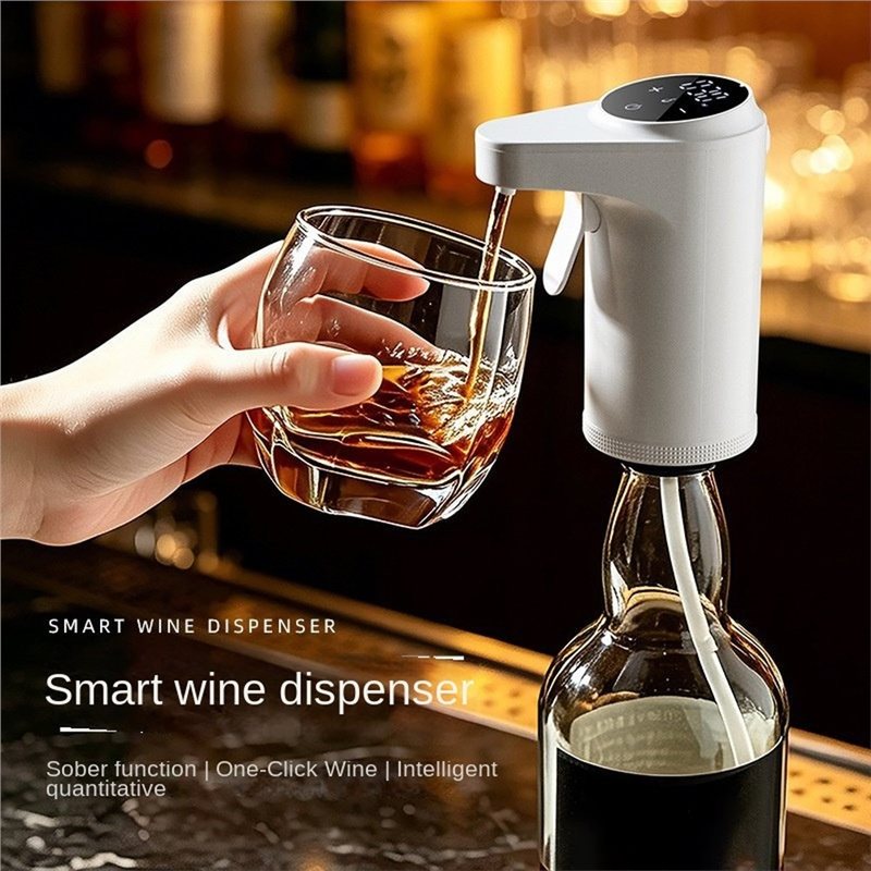 Wine Aerator Pour - [HOT!A34R】 Elektrischer Weindispenser mit Belüfter, automatische