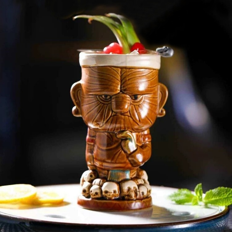 Wine Beer Coffee - 520 ml Hawaii Tiki Tassen Cocktailbecher