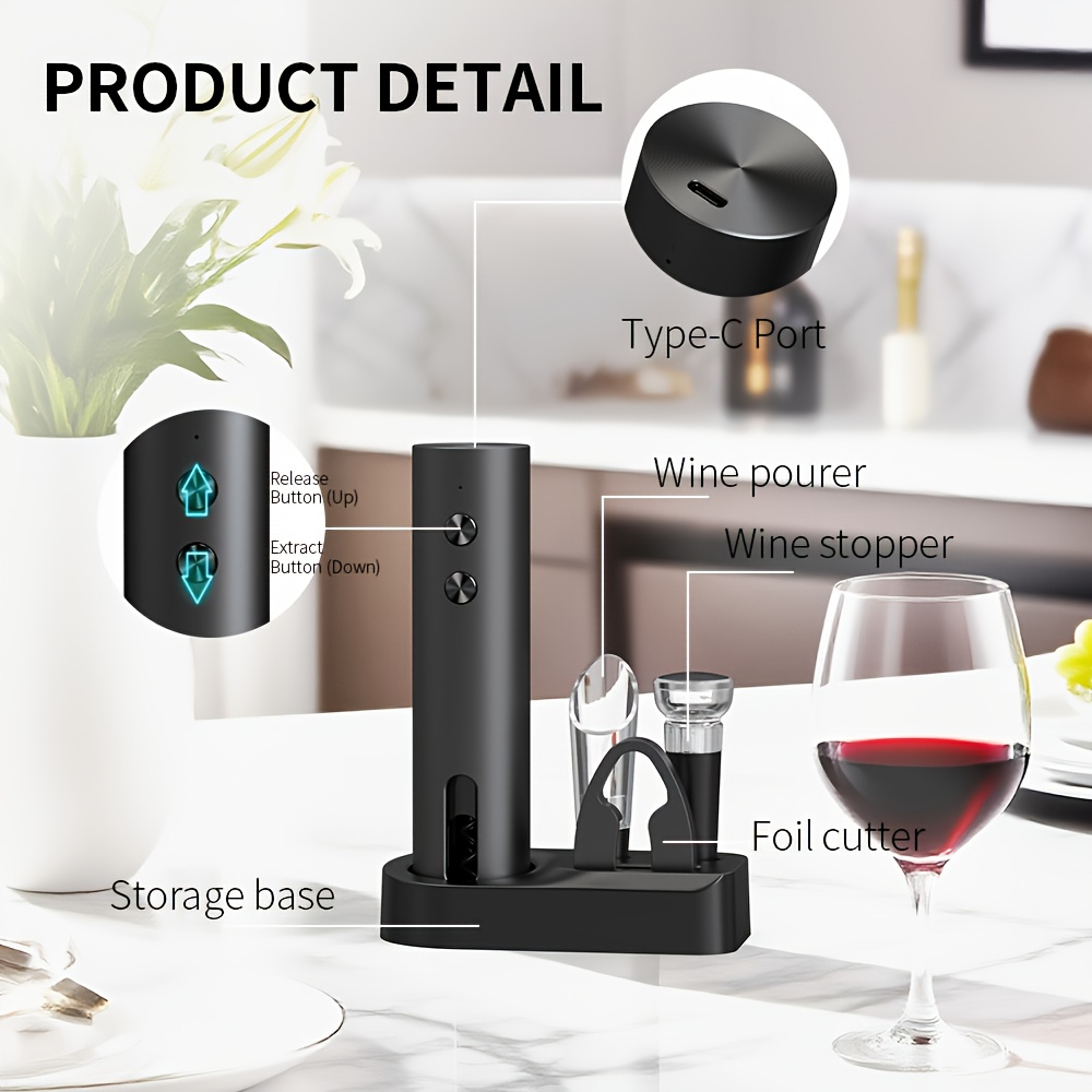 Automatischer elektrischer Wei – Wine Opener Electric Bewertung und Preis