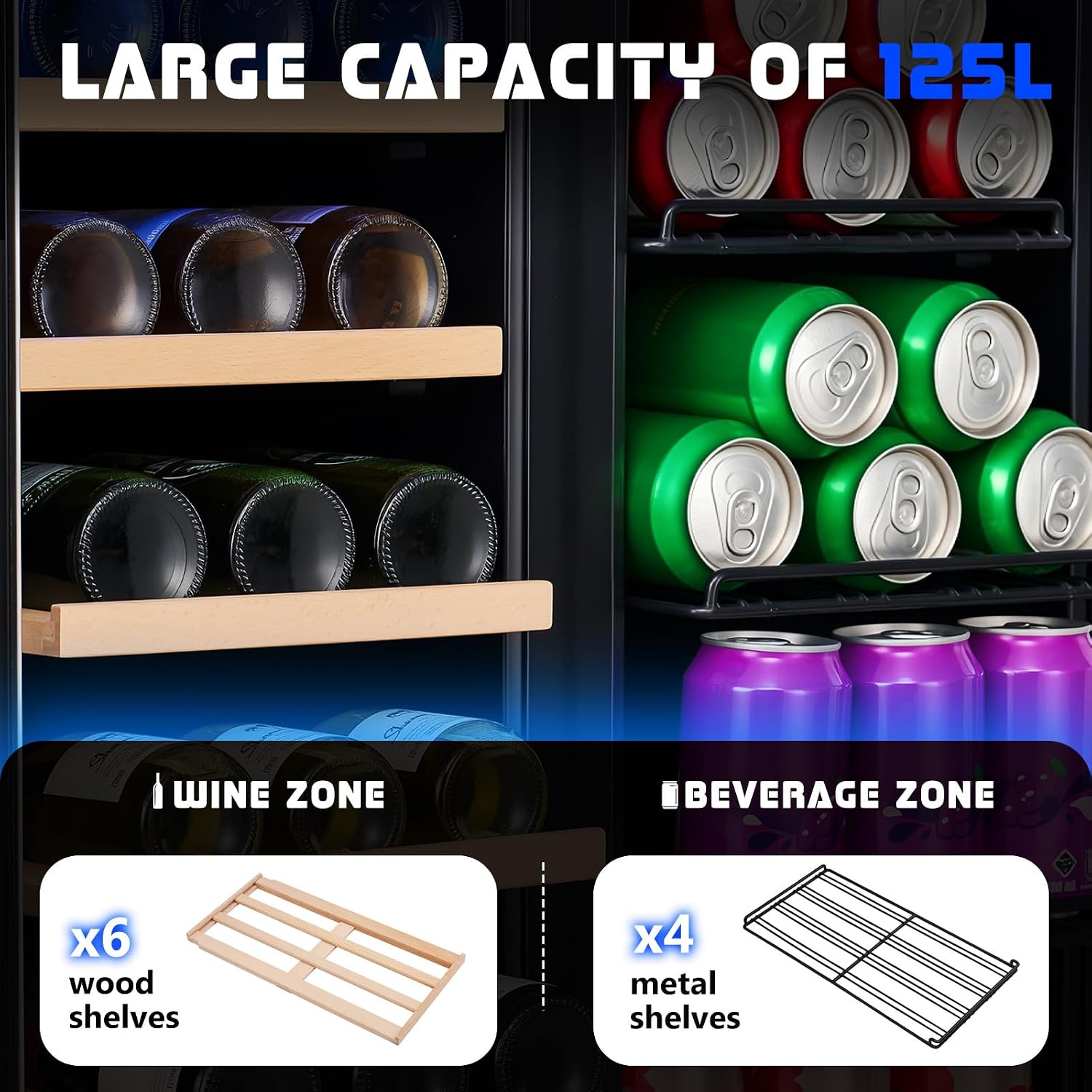 Getränkekühlschrank, 24-Zoll-D – Beer Wine Zone Bewertung und Preis