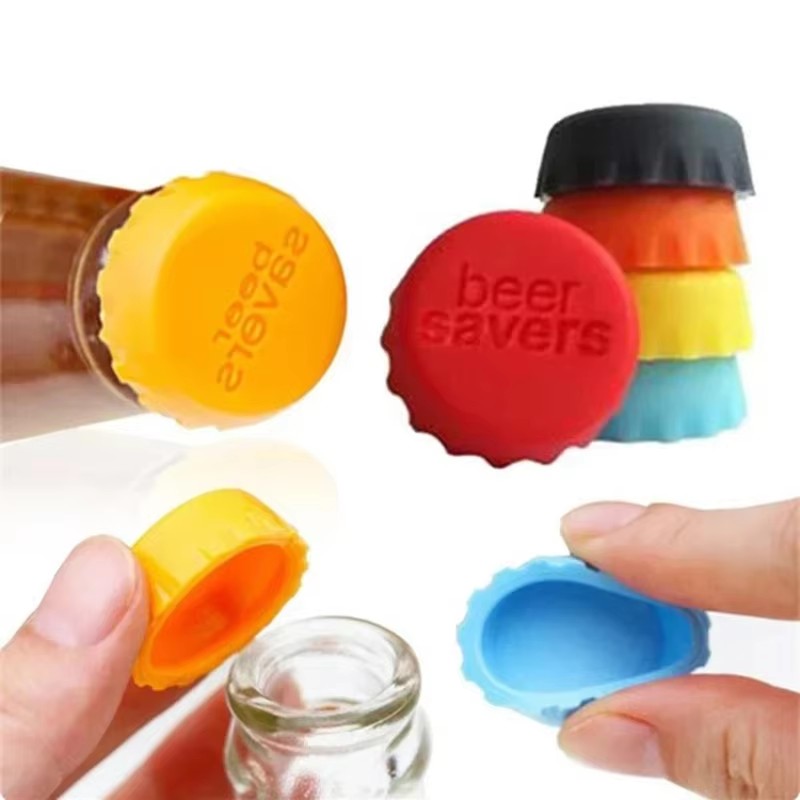 6 Stück/Set, farbige Silikon-F – Wine Beer Garden Bewertung und Preis