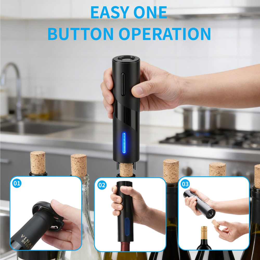 2/4 in 1 Elektrischer Weinflas – Wine Opener Electric Bewertung und Preis