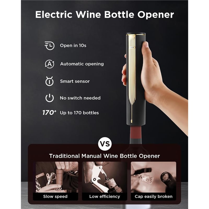 Effizienter automatischer Kork – Wine Opener Electric Bewertung und Preis