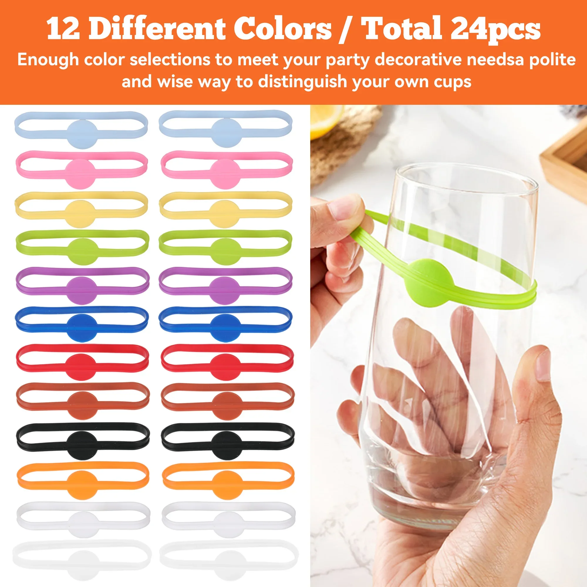 24-teiliges Trinkmarker-Set fü – Wine Or Beer Bewertung und Preis